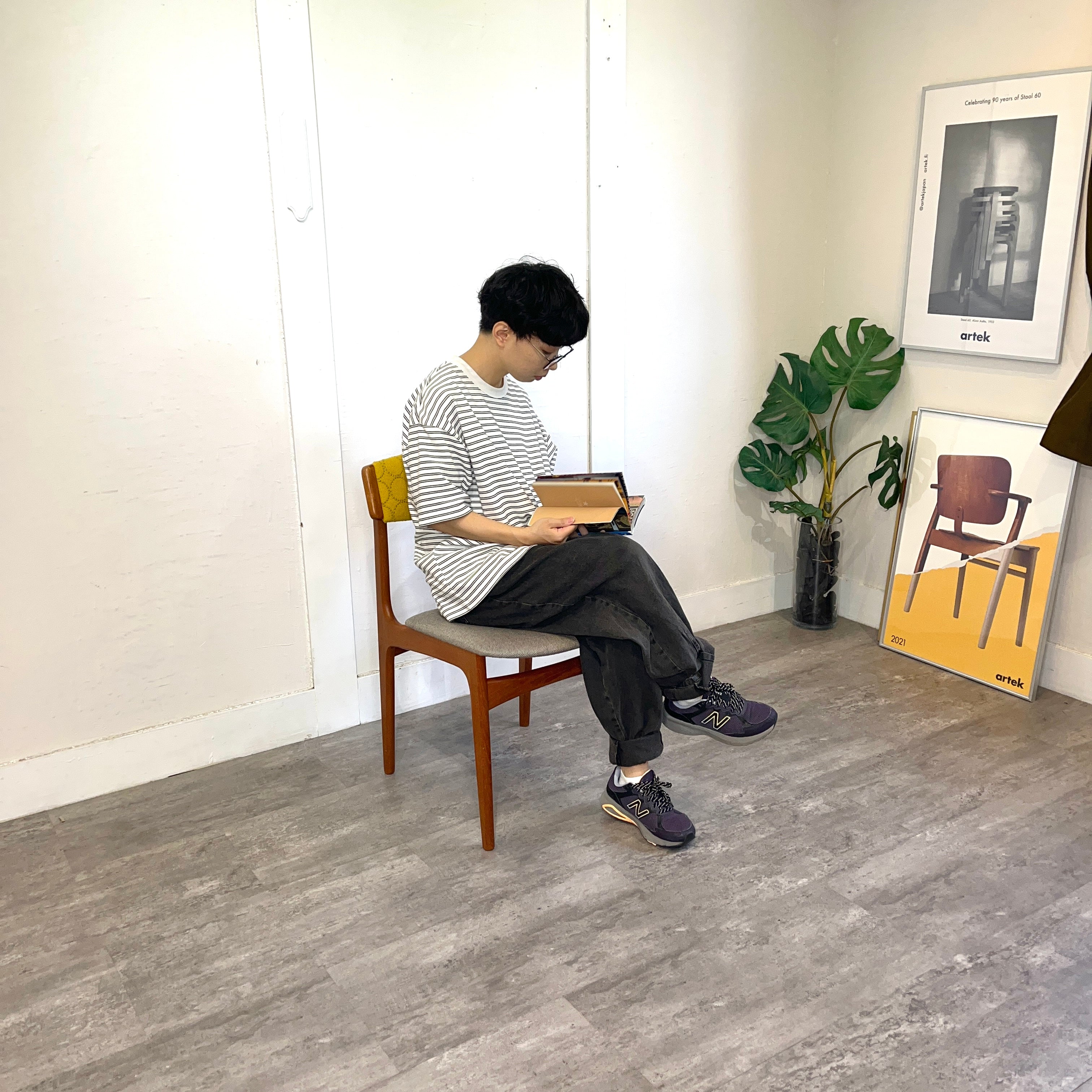 デンマーク製ヴィンテージ×ミナペルホネン / mina perhonen ダイニング