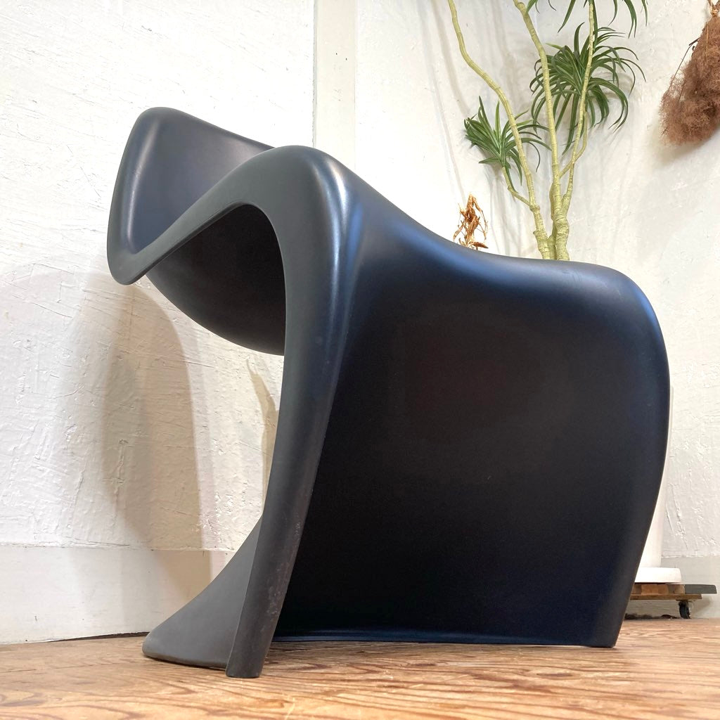 ヴィトラ / Vitra Panton Chair パントンチェア ブラック 中古 名作