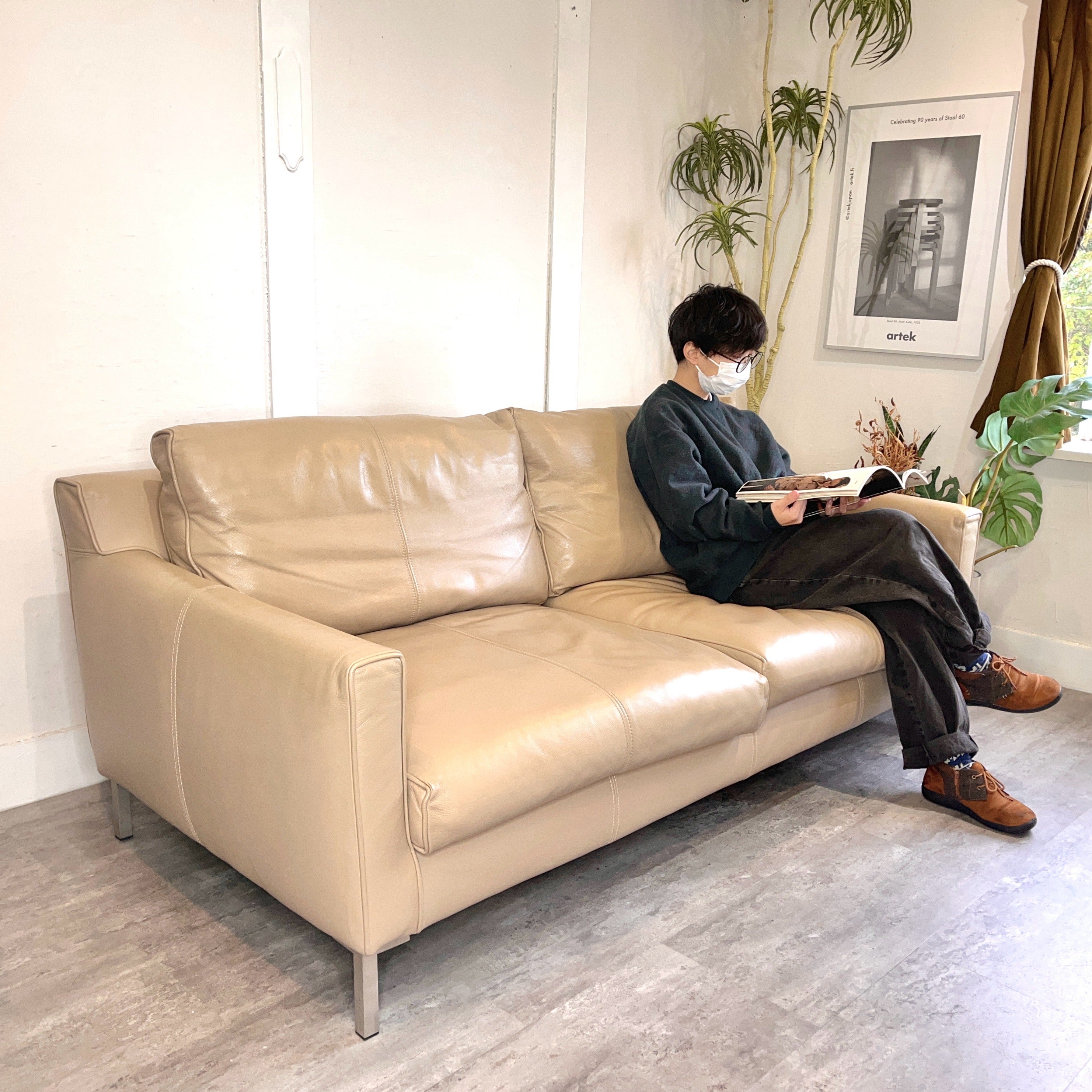 アイラーセン / eilersen ストリームラインソファ トリプルソファ 2人