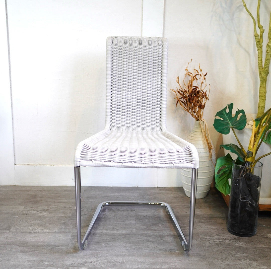 TECTA / テクタ B20チェア グレー ホワイト ACTUS取り扱い 中古 籐