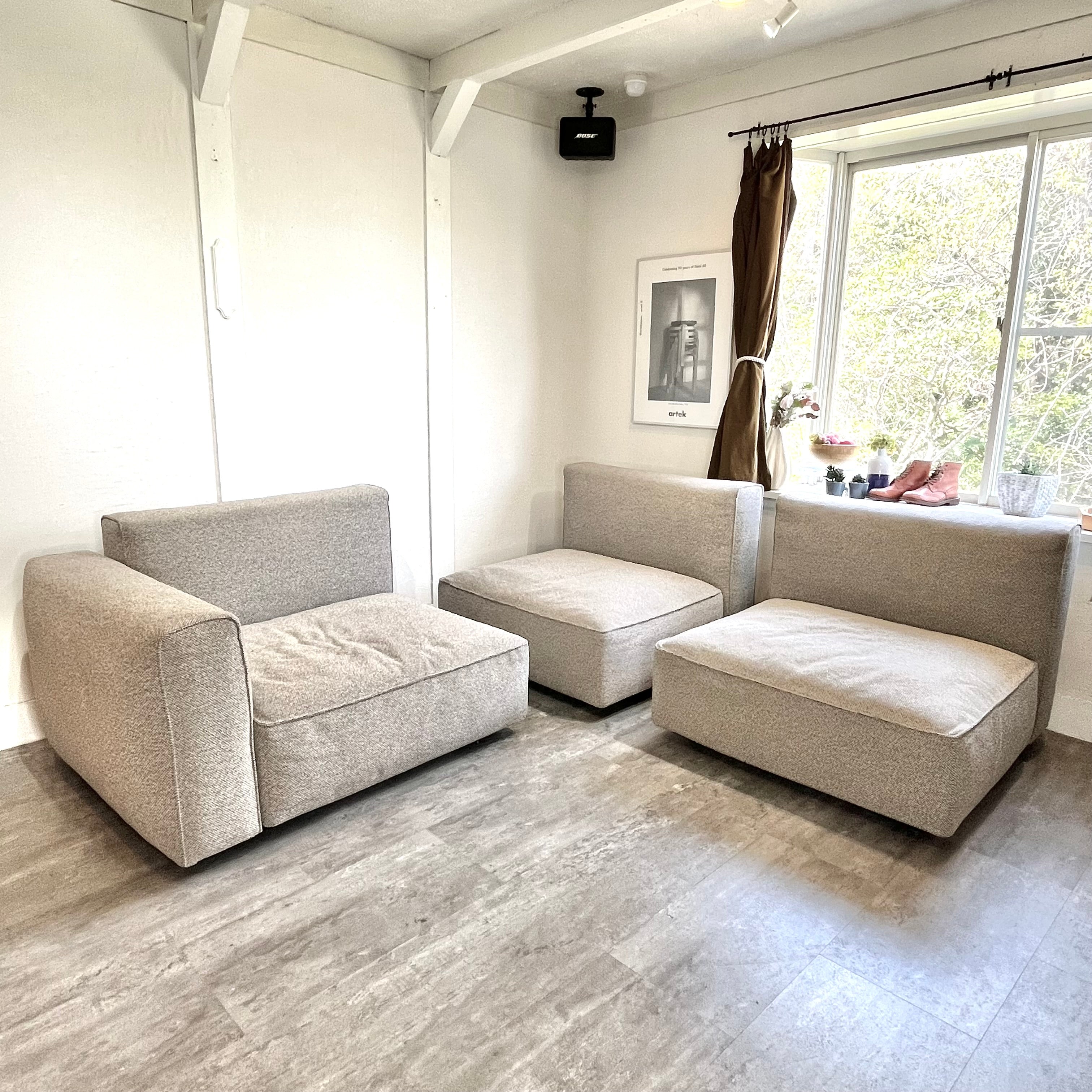 アルフレックス / arflex オムニオ / OMNIO 3人掛けソファ ハイタイプ