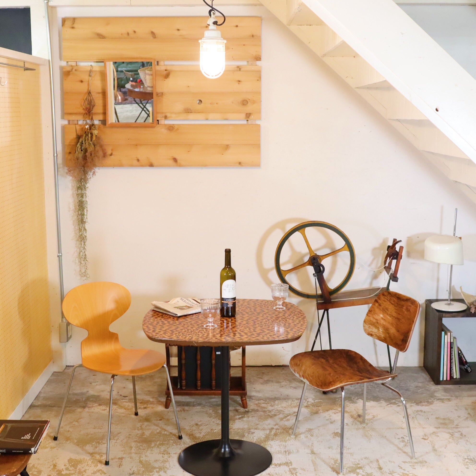 ハーマンミラー｜イームズプライウッドチェアDCM ダイニングチェア