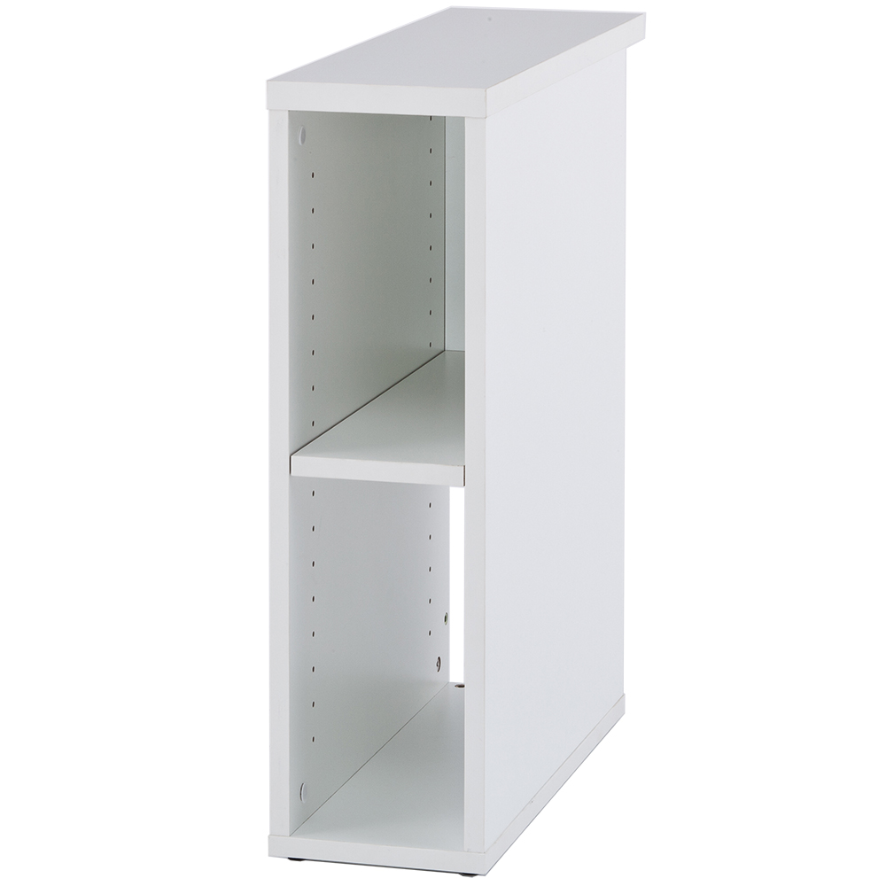 ノルム 木製デスク隙間収納 W200 ホワイト Z-SHISD-2060WH | オフィス