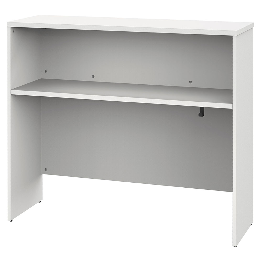 プラン サイドハイテーブルW1200×D400 ホワイト×ホワイト脚 RFPSH