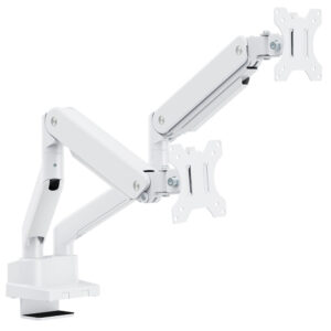 モニターアーム メカニカルスプリング式 上締めタイプ デュアル