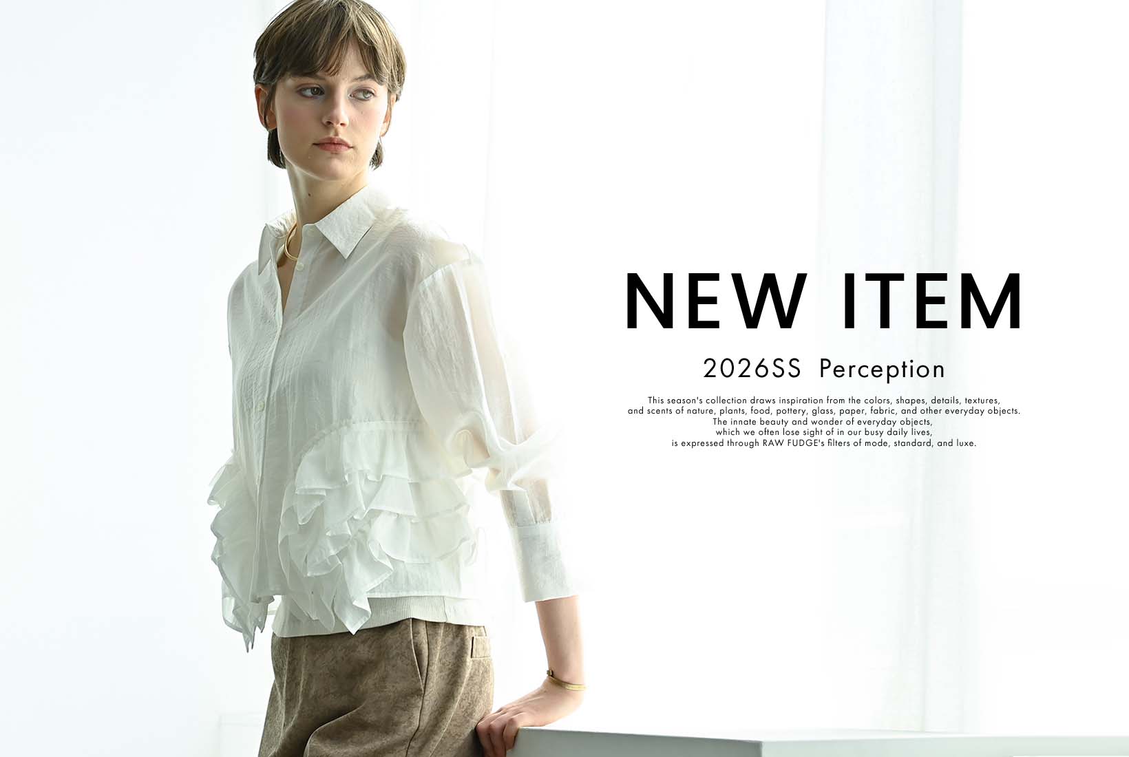 ONLINE STORE – RAW FUDGE（ローファッジ）公式サイト