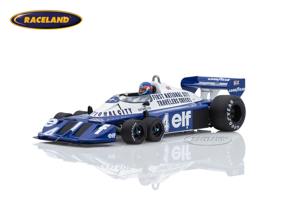 Tyrrell P34 Cosworth V8 F1 Sechsrad elf 2° Canadian GP Mosport