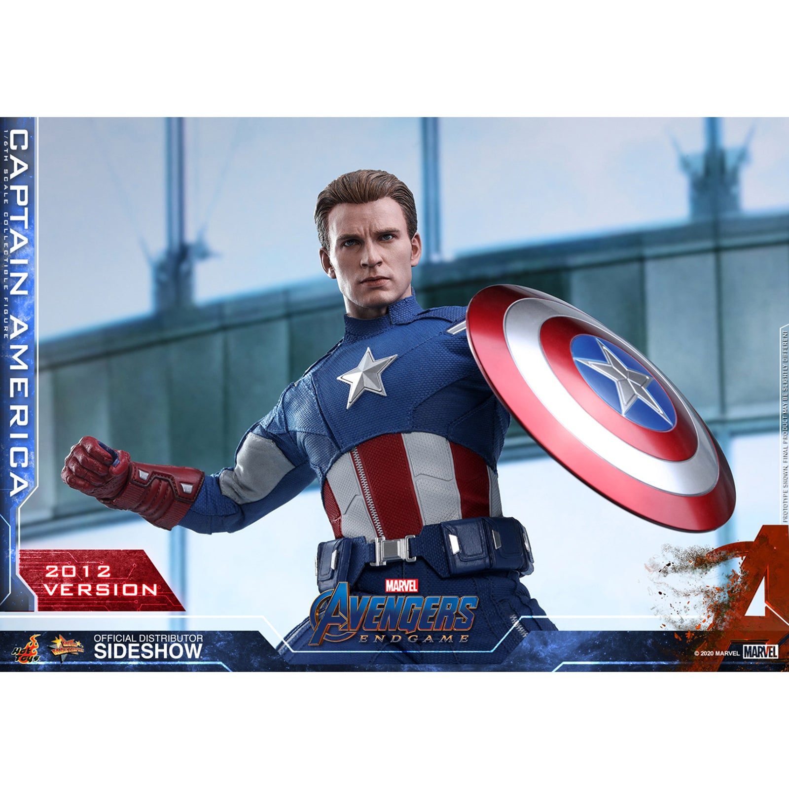 Hot Toys Avengers Endgame Captain America 2012 Version | Radar Toys