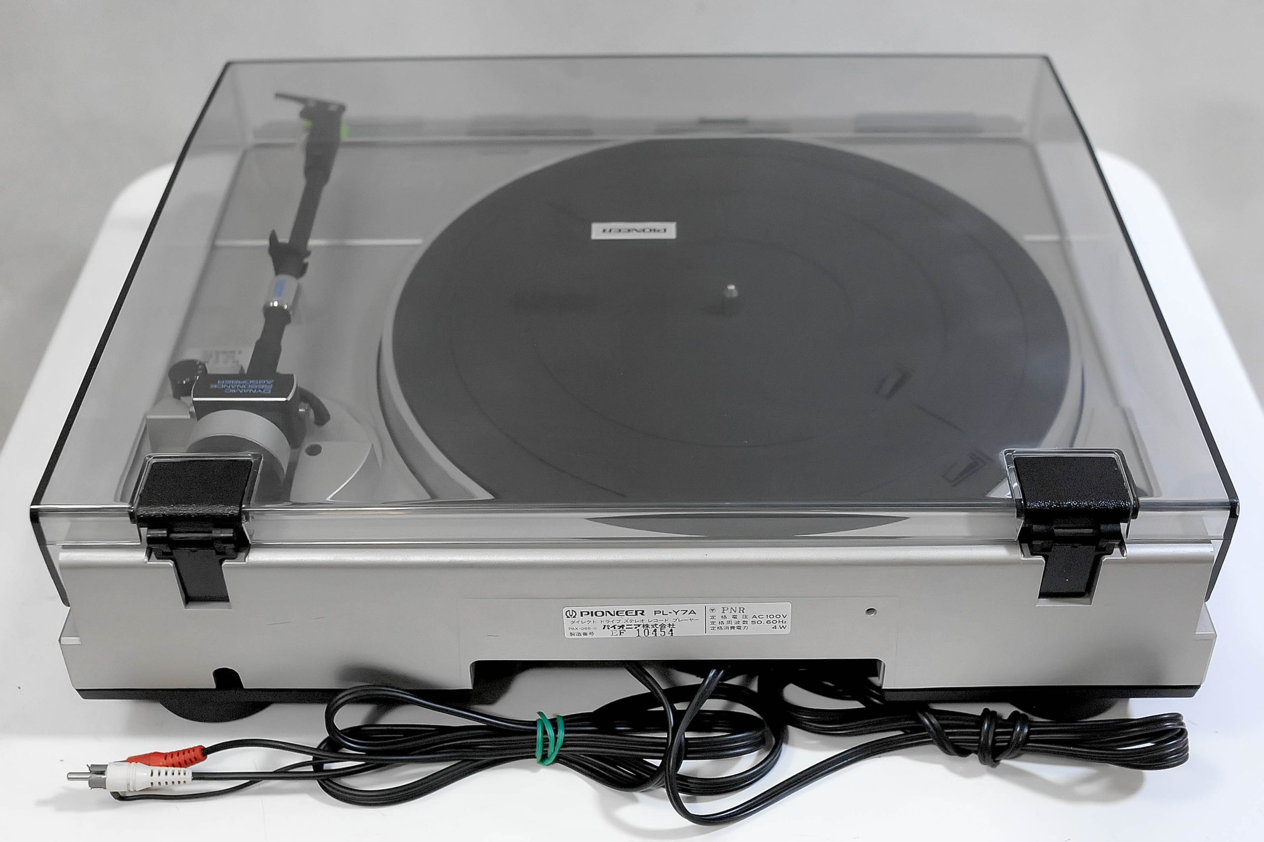 Проигрыватель Винила Pioneer PL-Y7A, 1981г — Винтажная Аудиотехника