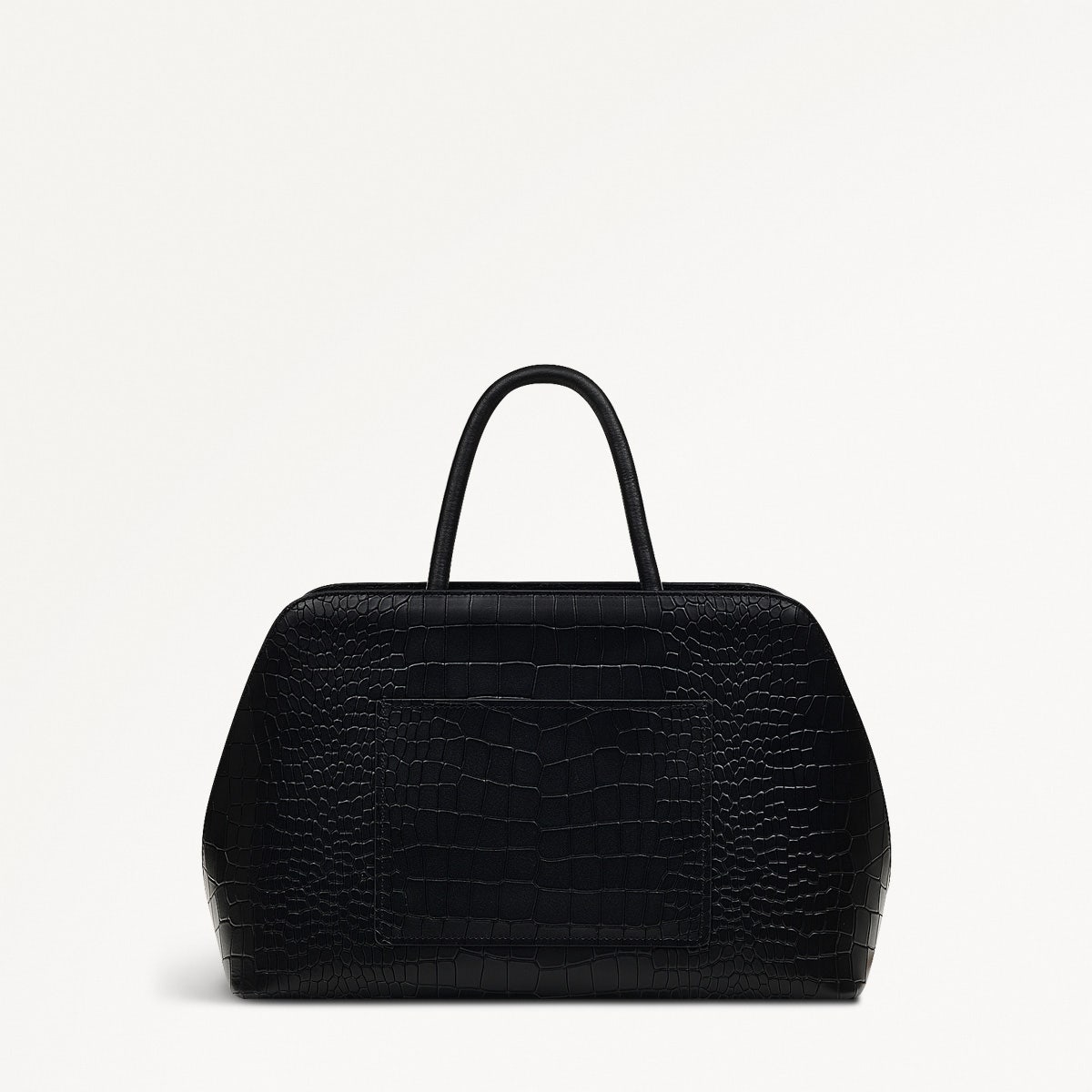 Black Faux Croc Grabs | Liverpool Street Icon AW24 | Radley