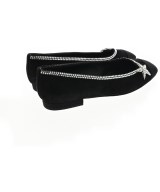 CHANEL（シャネル）バレエシューズ/オペラシューズ 黒 サイズ:35(21.5