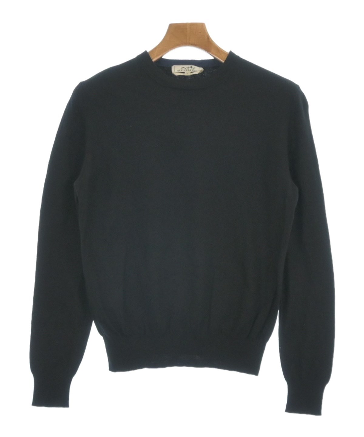 HERMES（エルメス）ニット・セーター 黒 サイズ:M メンズ