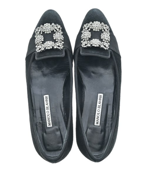 MANOLO BLAHNIK（マノロ ブラニク）バレエシューズ/オペラシューズ 黒