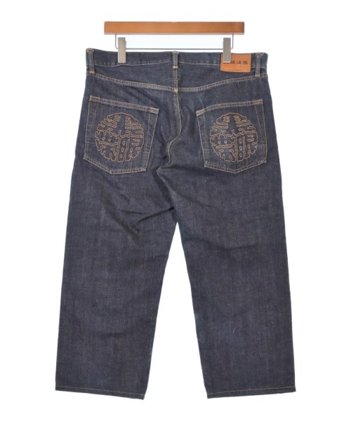 BLACK EYE PATCH（ブラックアイパッチ）デニムパンツ 紺 サイズ:34(XL