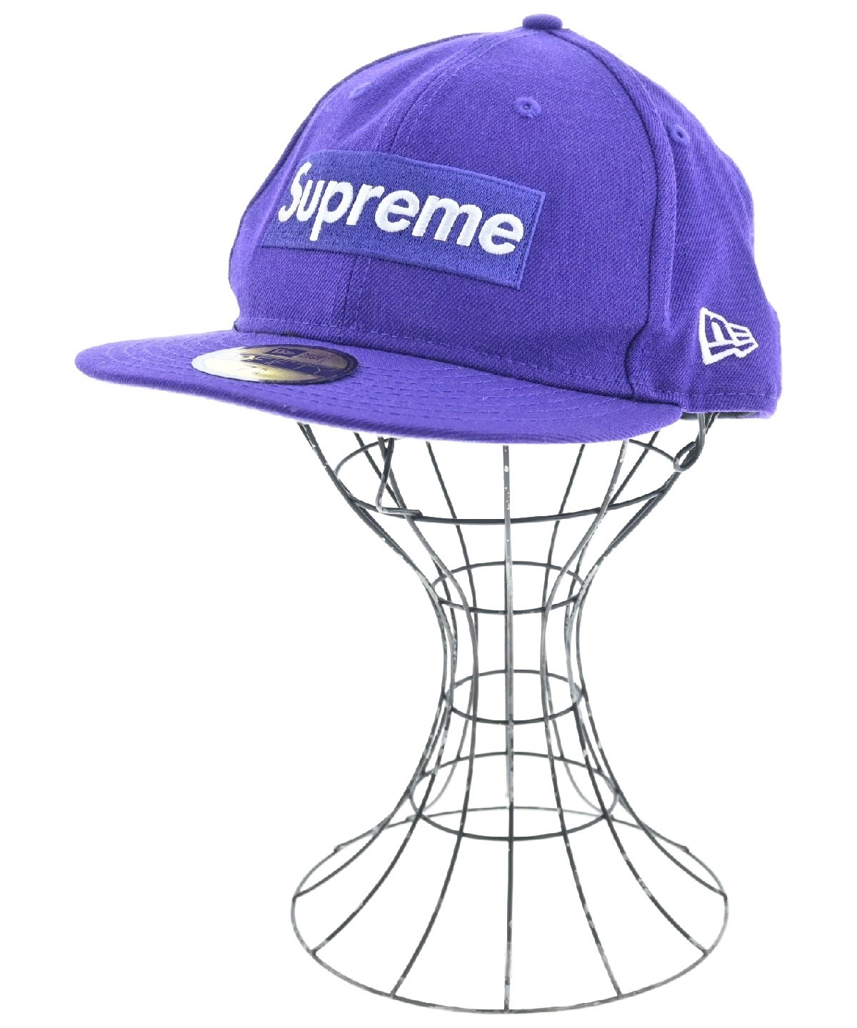 Supreme（シュプリーム）キャップ 紫 サイズ:60.6 メンズ