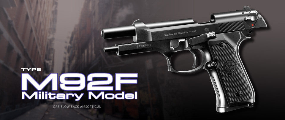 Tokyo Marui M92F Military GBB Pistol – Rainbow 8