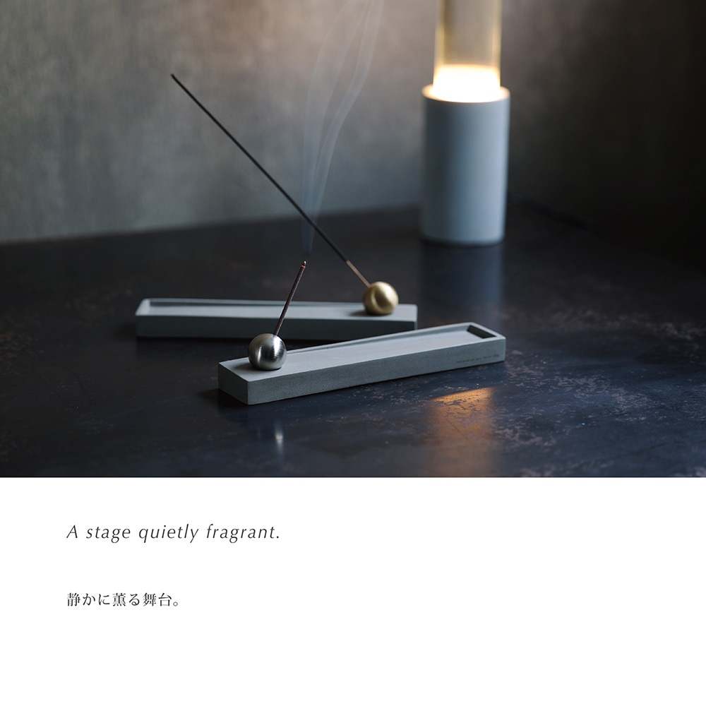 楽天市場】お香たて インセンスホルダー コンクリート 角度自由 HUNT9