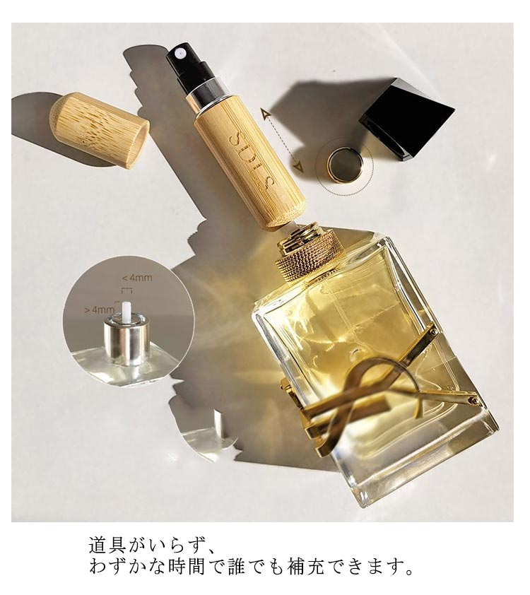 楽天市場】ミニ クイックアトマイザー パフューム 8ml 軽量 おしゃれ