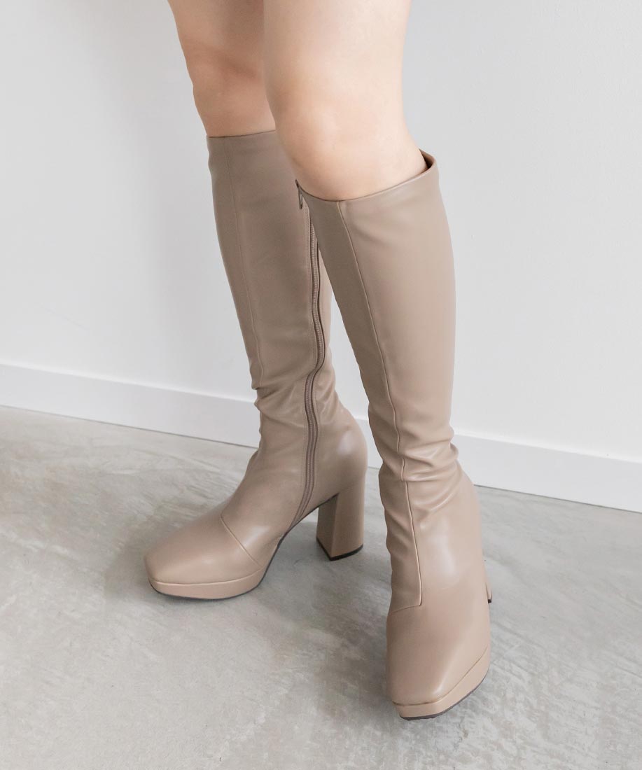 晴雨兼用 ボリュームソールロングブーツRANDA公式サイト