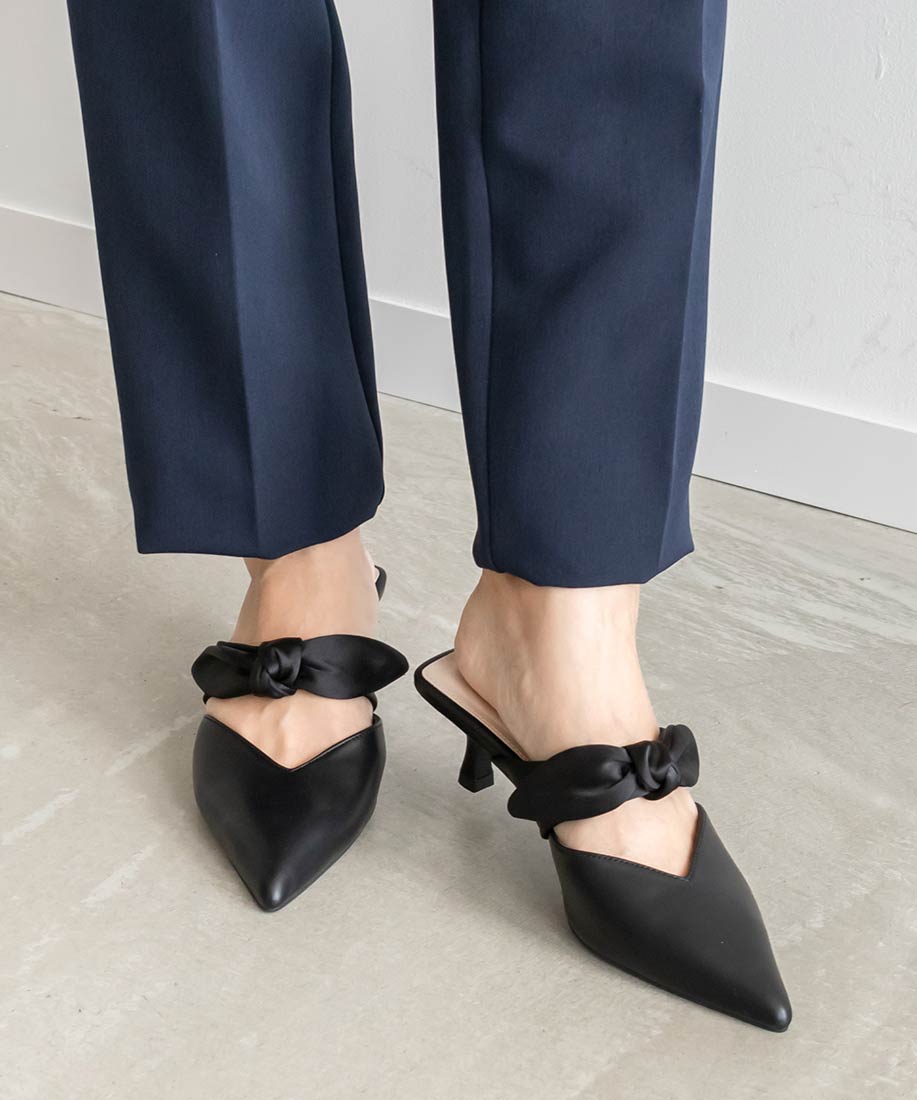 SALE】リボンミュールパンプスRANDA公式サイト