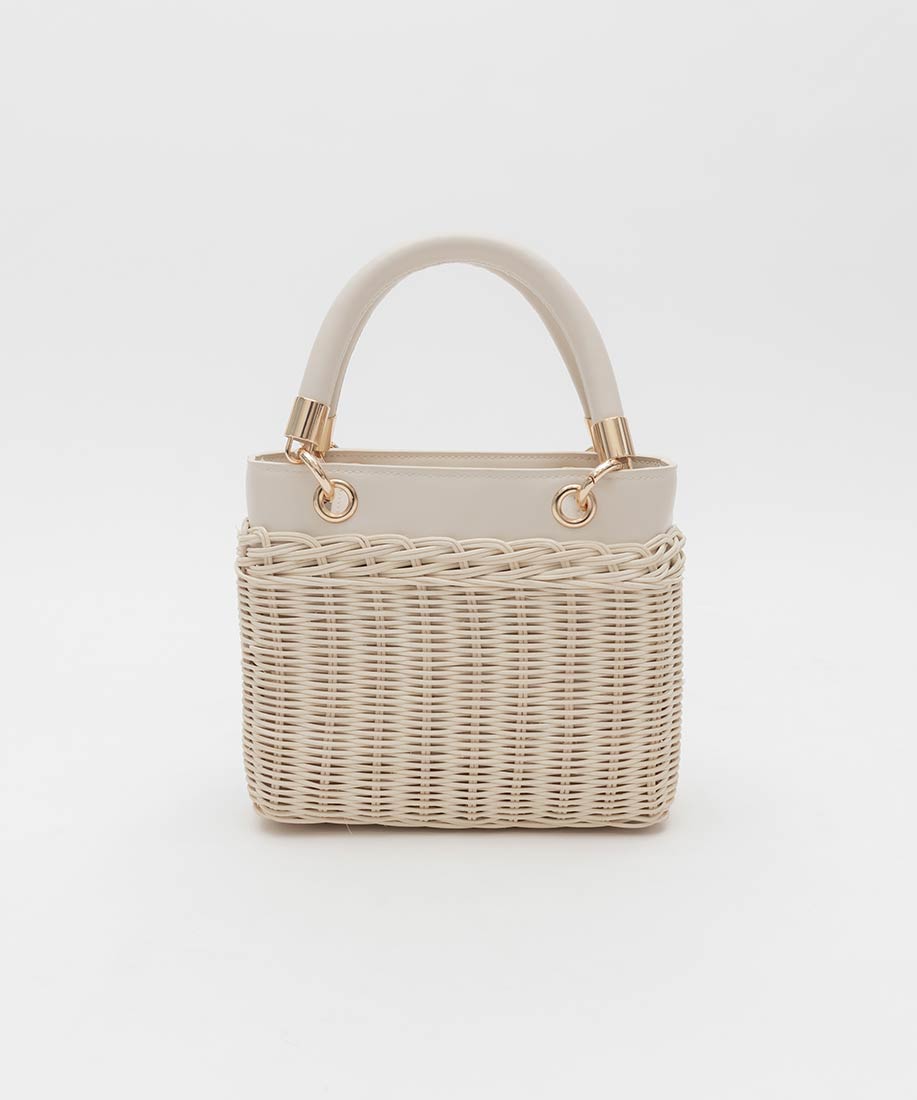 2WAY ラタンスクエアハンドバッグRANDA公式サイト