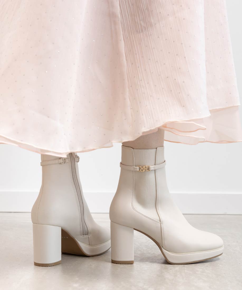 SALE】晴雨兼用 2WAY サイドゴアヒールアップショートブーツRANDA公式