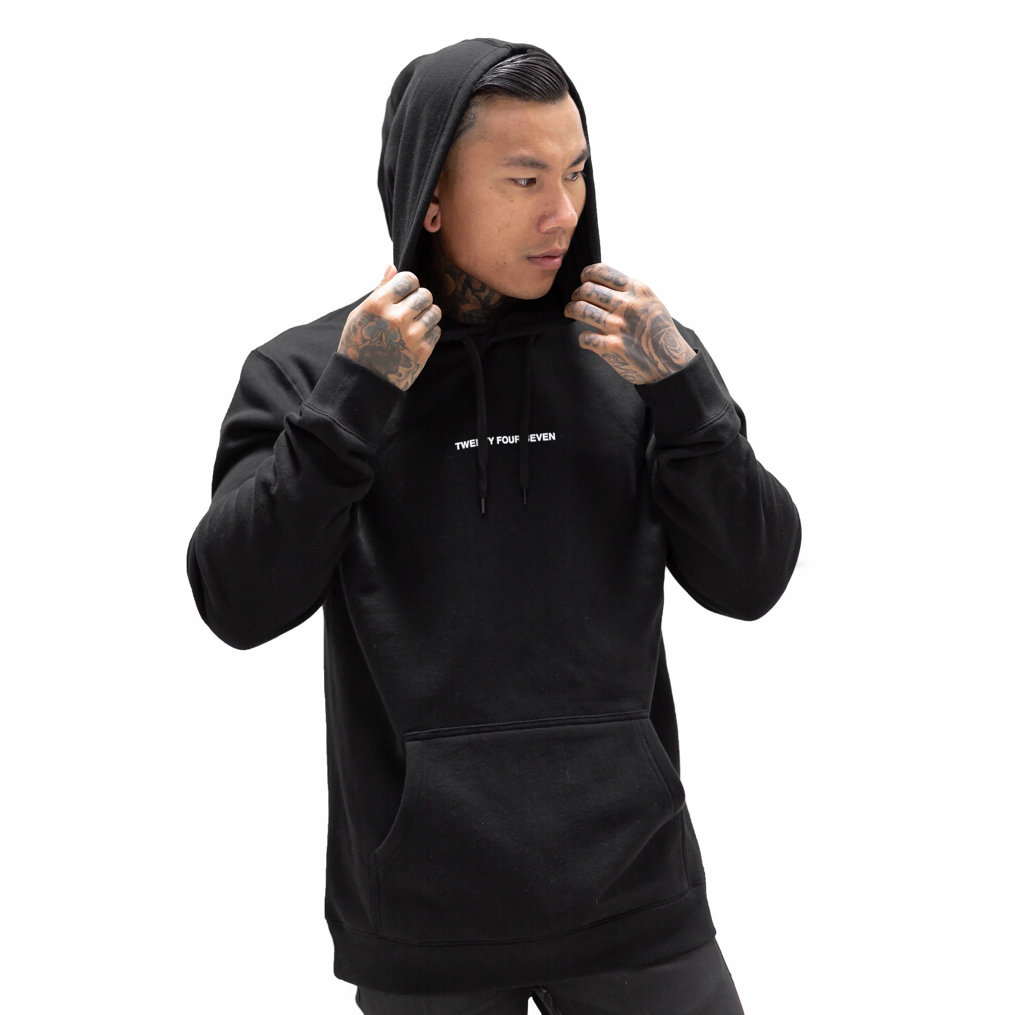 Twenty Four Seven Hoodie - Black - Randall Pich