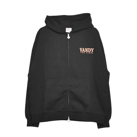 VANDY THE PINK]HERITAGE LOGO ZIP UP/BLACK(VD3029-100) – R&Co.