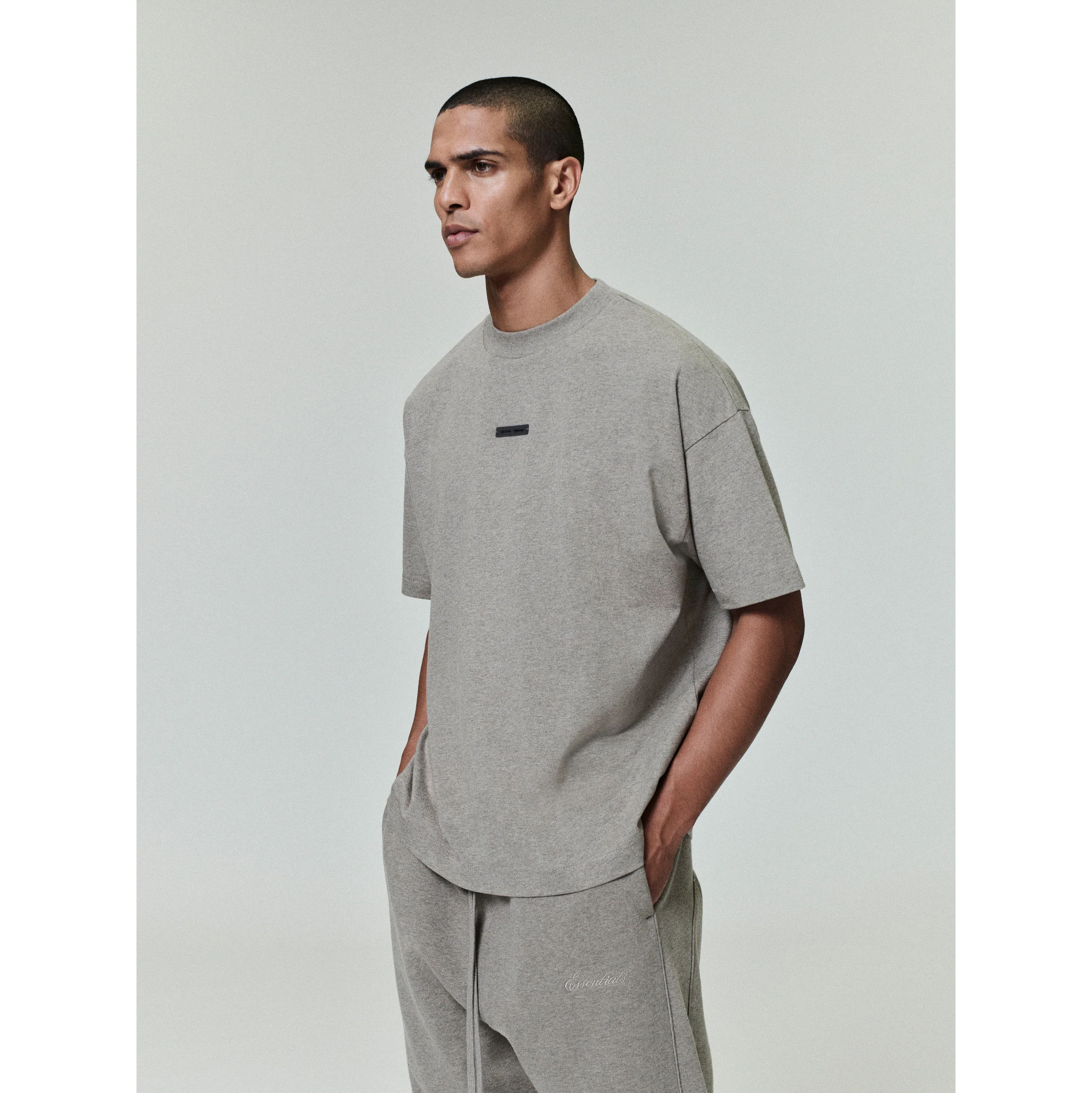 ESSENTIALS]CLASSIC FIT T-SHIRT/HOMESTEAD HEATHER(125SP254193F) – R&Co.