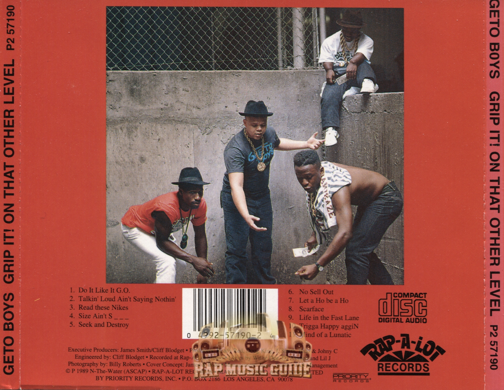 Geto Boys Grip It! On That Other Level Original vs Re-Release