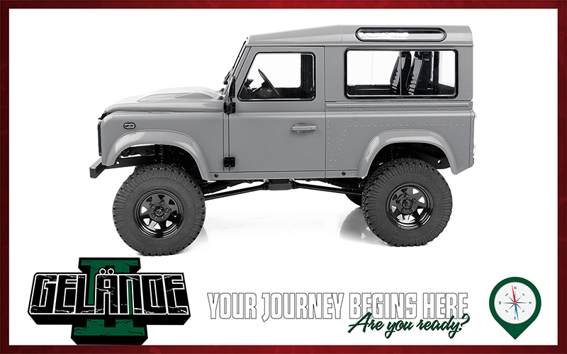ホビーラジコン RC4WD GERENDEII Land Rover Defender D110 RC4WD