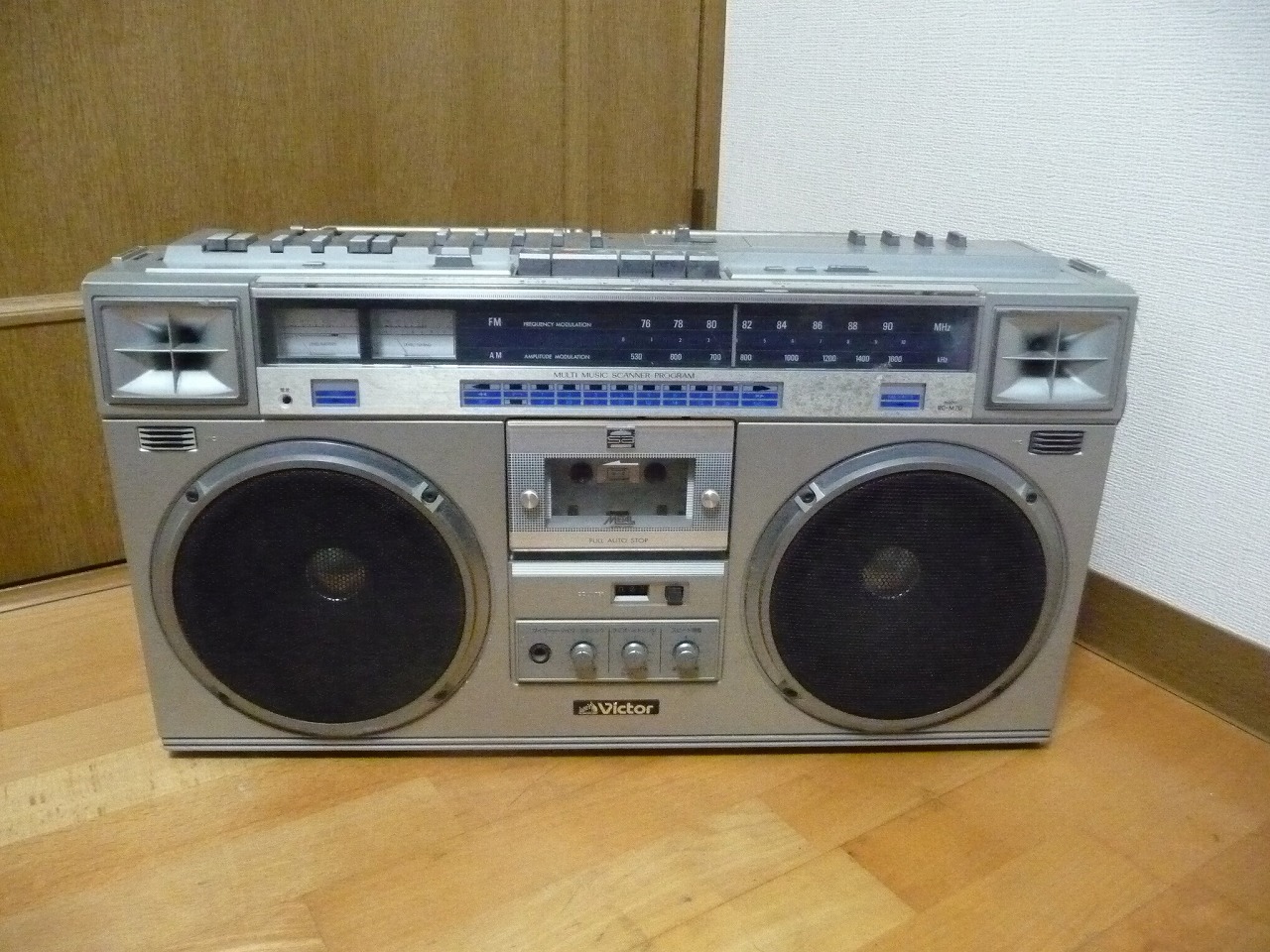 1977年 victor M-66 レトロ テレビラジカセ 1977年 victor M-66 レトロ