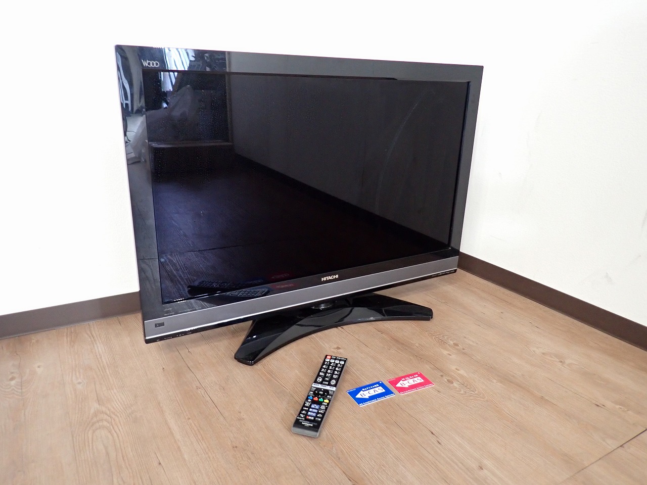 液晶テレビ HITACHI Wooo L37-XP05 日立 37インチ HDD 320GB B-CAS 2枚