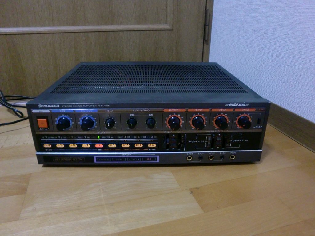 極美品 【メンテ/内部清掃済】 パイオニア SA-V21Ⅱ カラオケアンプ