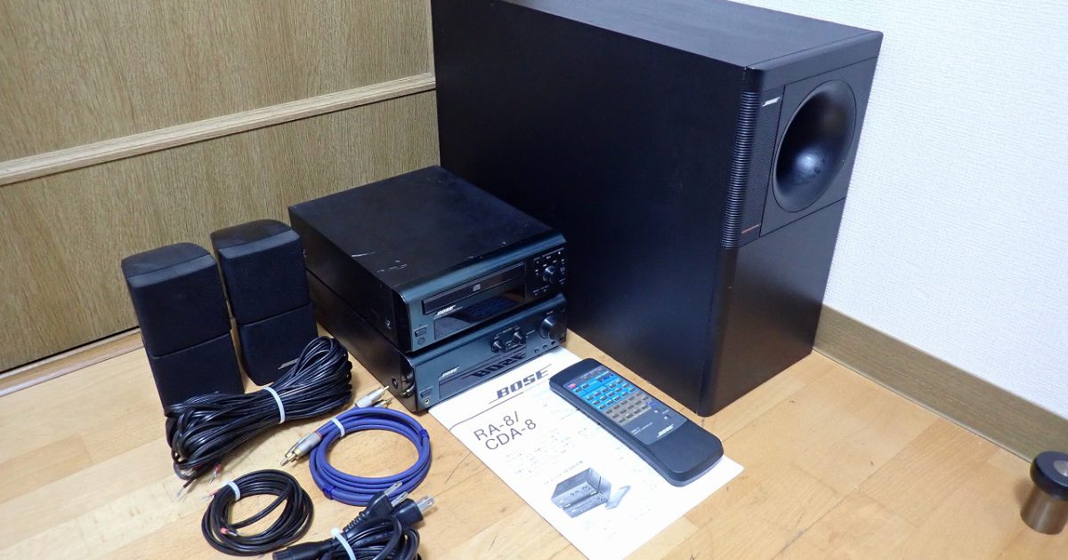 CDコンポ BOSE ACOUSTIMASS 5 SERIES III CDA-8 RA-8 AMS-11 ボーズ