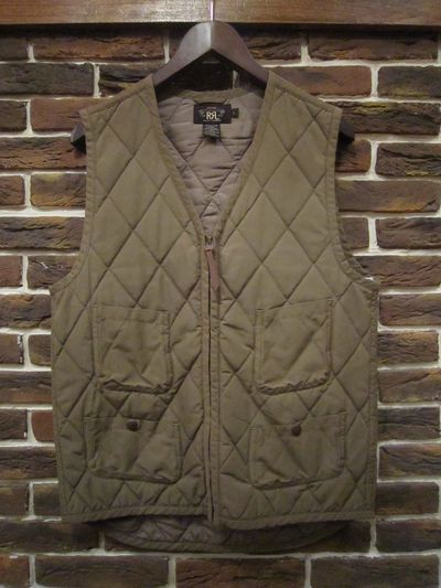 RRL等の通販サイト【RHYTHM】RRL(ダブルアールエル)QUILTING VEST