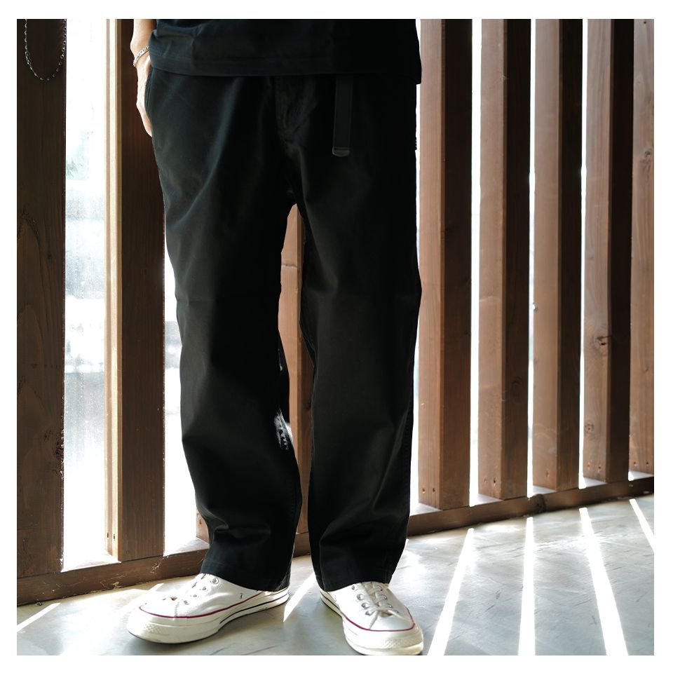GOD SELECTION XXX - GX-S25-PT-03 EASY PANTS BLACK | River
