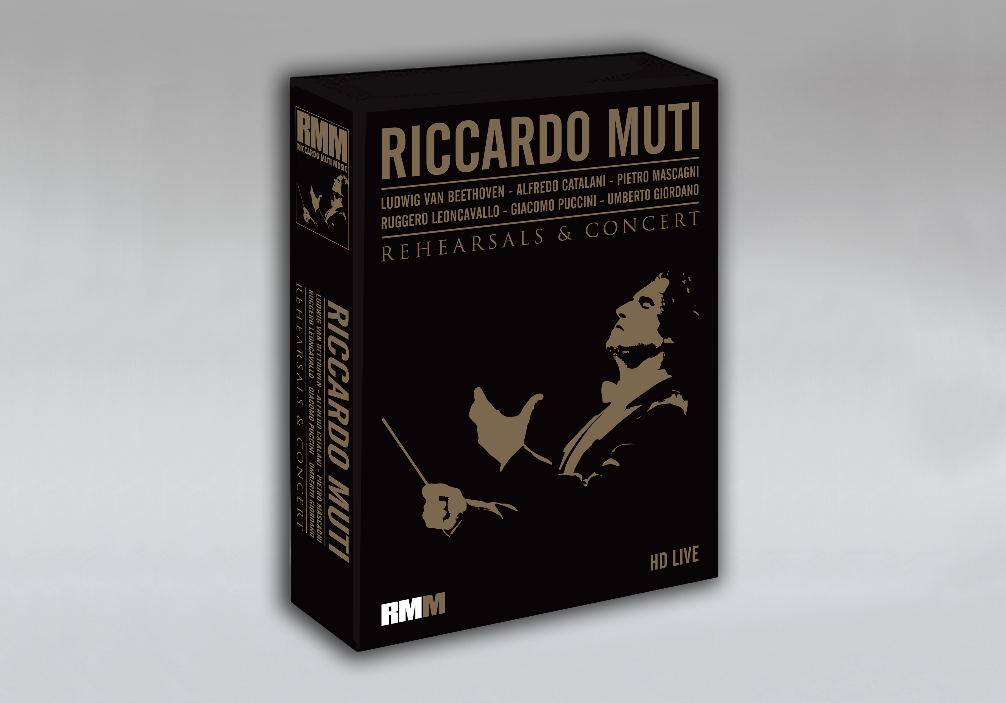 NEW Box Set 3 DVDs: Rehearsals & Concert WITH SUBTITLES - Riccardo