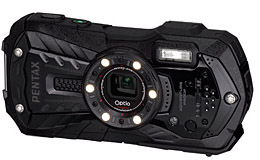 水深12mで水中撮影が可能なコンパクトデジタルカメラ「PENTAX Optio WG