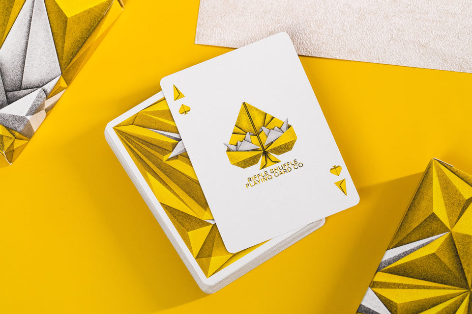 1000 Cranes V3 Playing Cards - Riffle Shuffle Playing Card Co