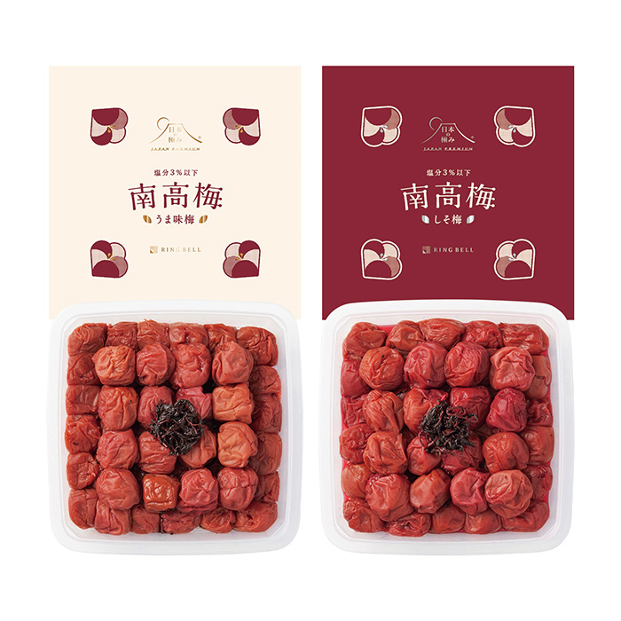 日本の極み] 紀州南高梅詰合せ 1．8kg｜カタログギフトのリンベル
