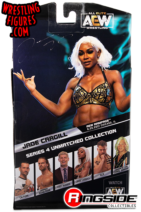 Jade Cargill - AEW Unmatched Series 4 Toy Wrestling Action Figure