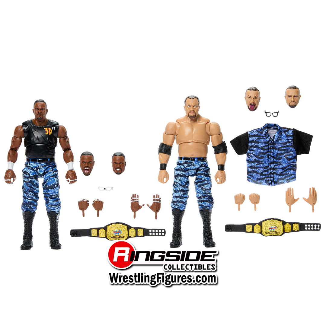 Dudley Boyz (Blue Camo) - WWE Ultimate Edition 2-Pack Ringside