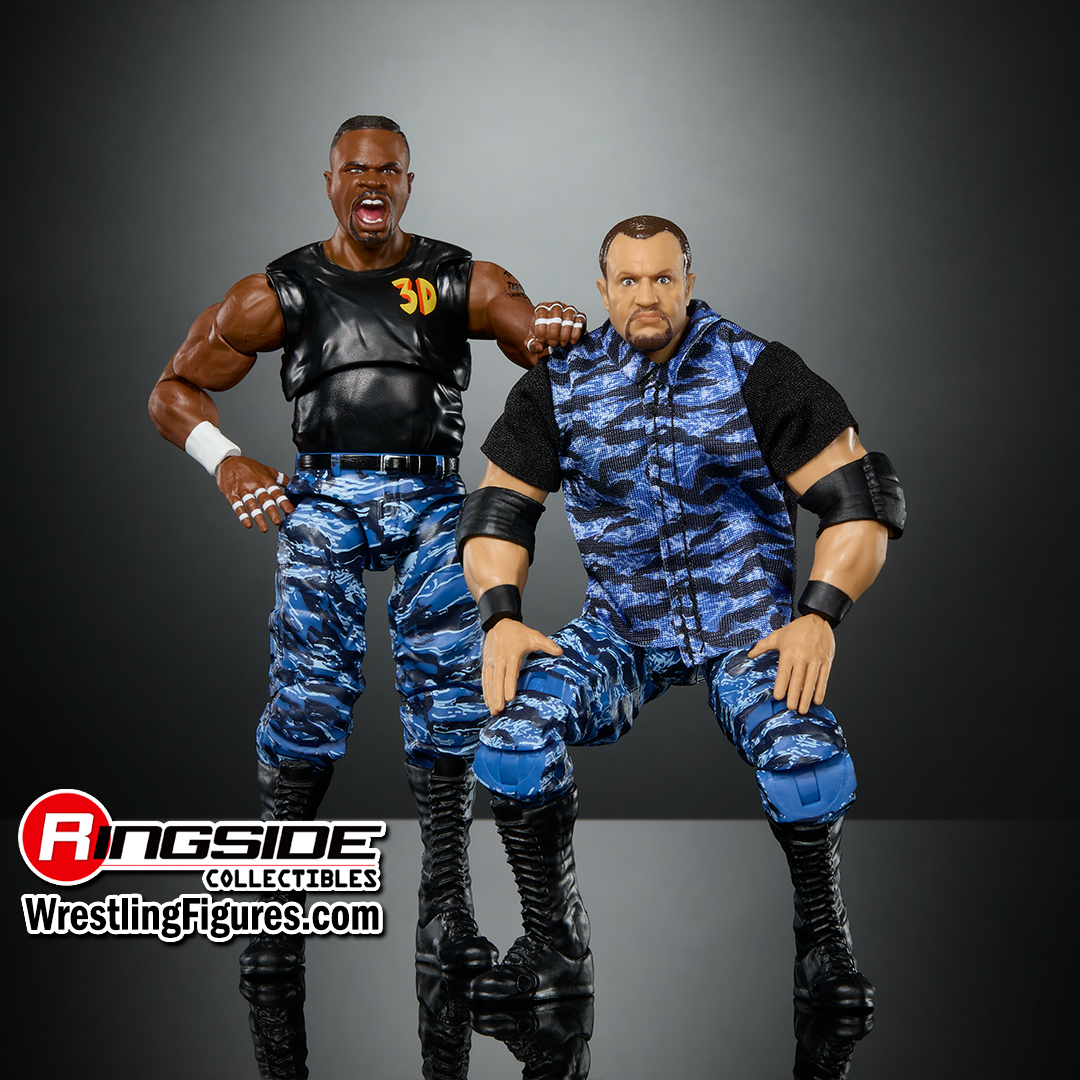 Dudley Boyz (Blue Camo) - WWE Ultimate Edition 2-Pack Ringside