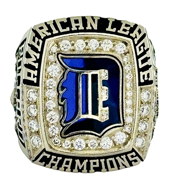 2006 Detroit Tigers American League Champions 14K White Gold