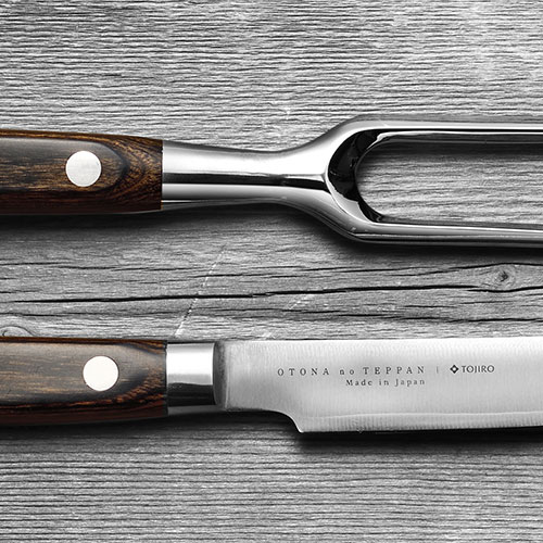大人の鉄板》 ステーキナイフ＆ミートフォーク【製造元出荷】 | Rinnai