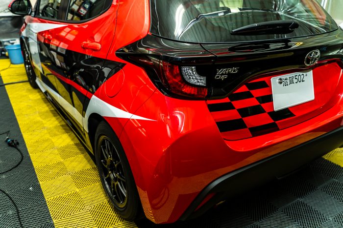 ヤリスカップカー 外装デザイン＆ステッカー施工 | RIPリップ – JUST