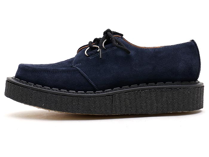 ジョージコックスBINGLEY ネイビースエード（No.5コルゲートソール
