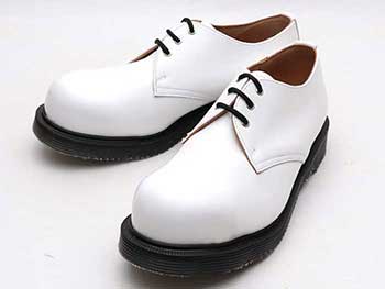 ジョージコックス AS37B GIBSON ホワイトレザー（トゥスチール