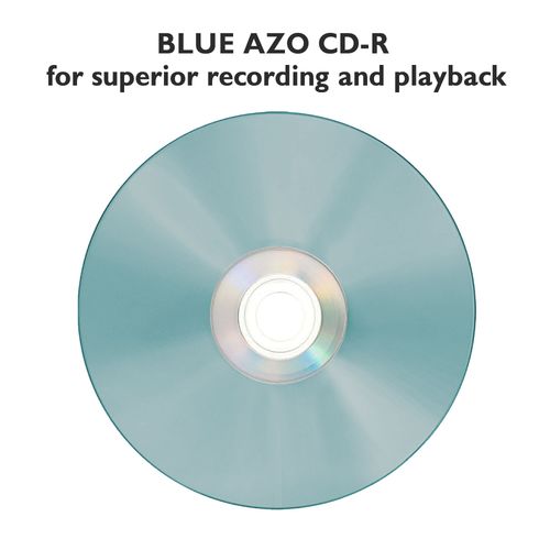 Optical Quantum 52X 80min/700MB Shiny Silver Top CD-R Bl